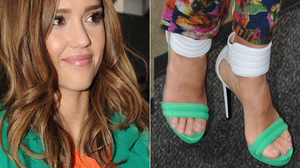 Jessica Alba, flúor ácido