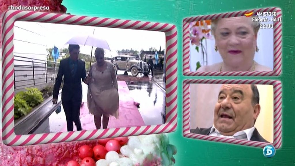 Una llegada pasada por agua