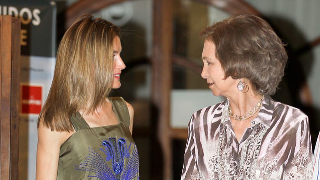 Letizia, minifaldera durante el aniversario de la Copa del Rey