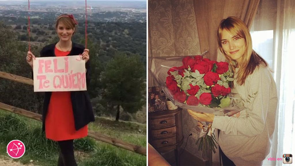 El "Feli, te quiero" de Alba Carrillo y otros mensajes de las celebrities en San Valentín