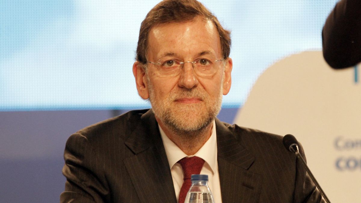 El Presidente del Gobierno Mariano Rajoy