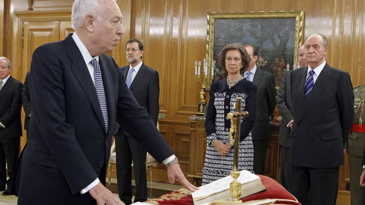 José Manuel García-Margallo jura como ministro de Asuntos Exteriores y Cooperación