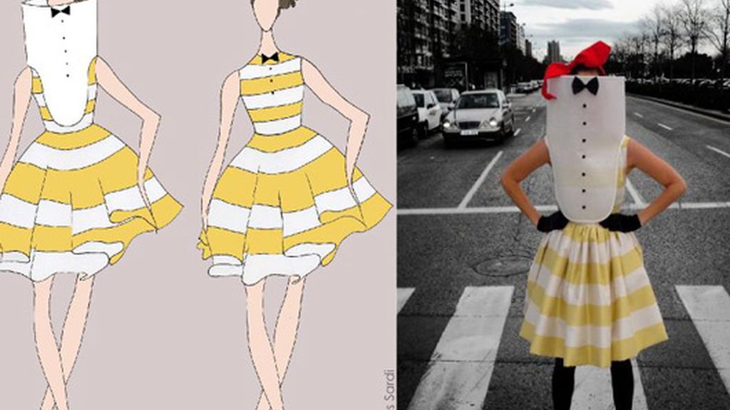 Los bocetos para el estilismo de Mercedes Milá en GH 12