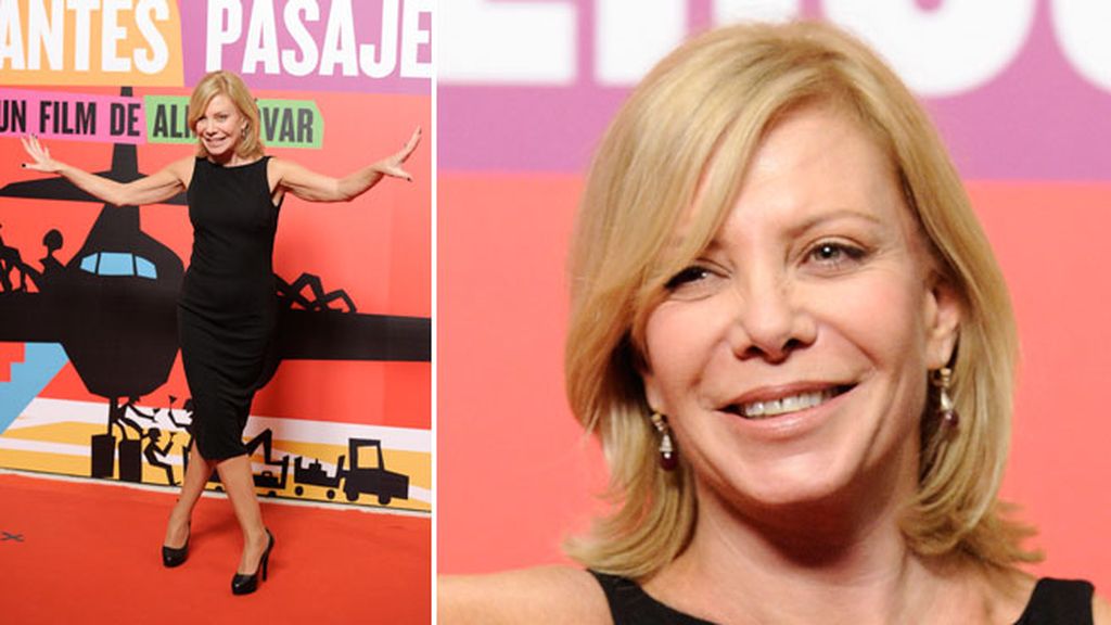 Cecilia Roth, muy divertida en la fiesta de presentación