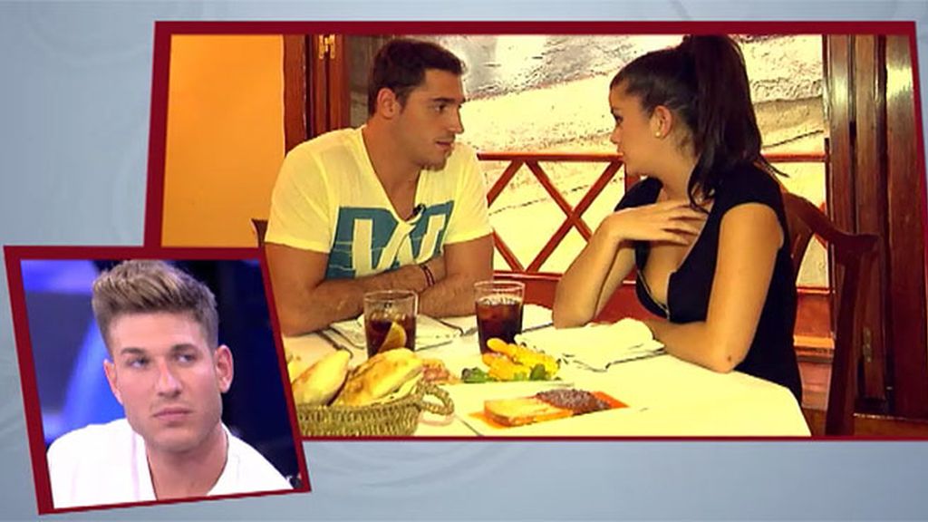 Alex, a Lola: "¿Sabes lo qué es un beso de vaca?"