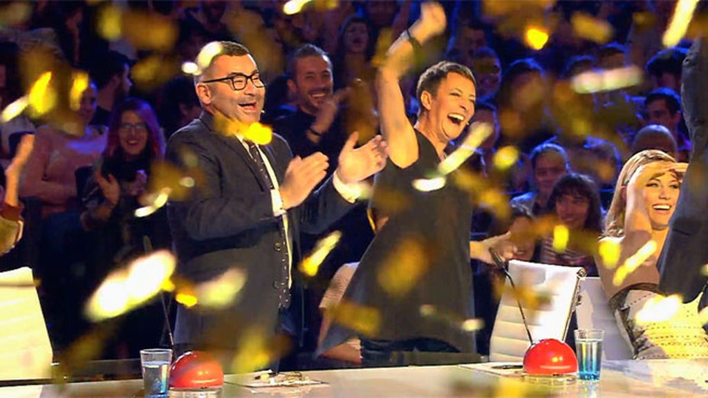 Caras de sorpresa, de asombro, carcajadas...