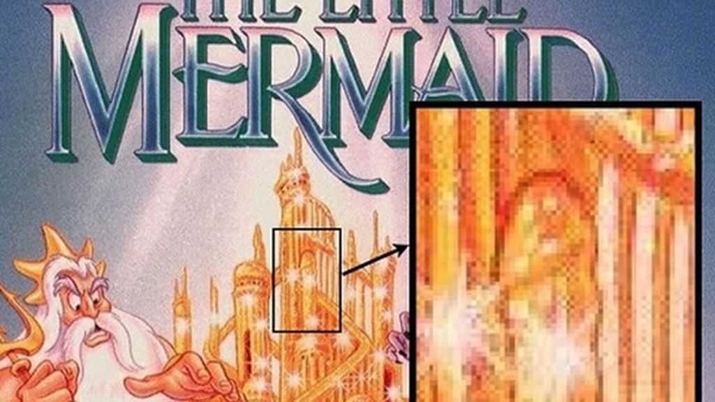 Eso que se ve en el cartel de 'La Sirenita' es una columna, ¿verdad?