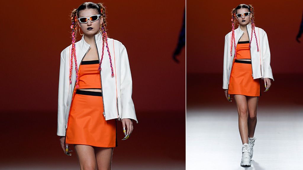 La diseñadora se rinde al 'look tokiota'