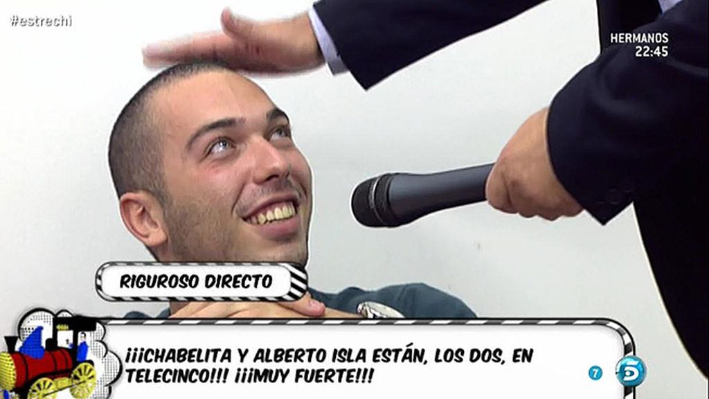 "Está mudito hoy", advertía Techi pero J.J. Vázquez le arrancaba un titular