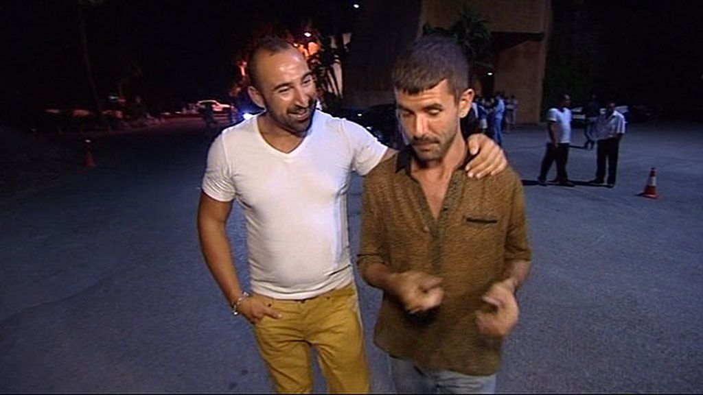 Pedriño y Ángel disfrutan de la noche marbellí