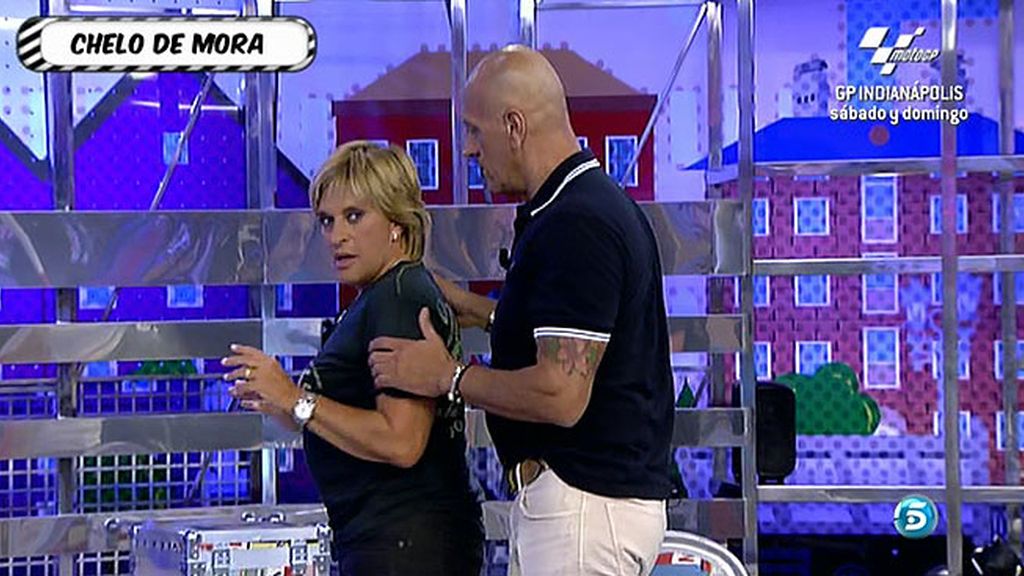 Matamoros y Chelo Gª Cortés recrean el encuentro de Ortega Cano y María de Mora