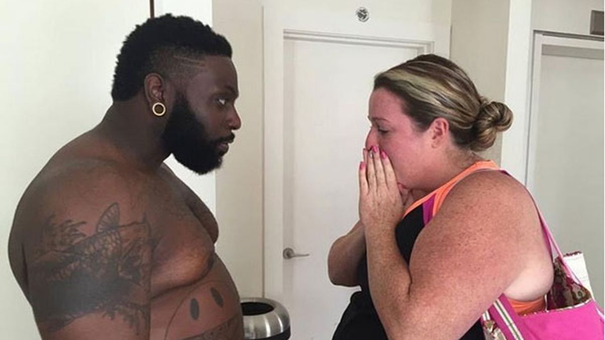 Ganó 30 kilos para motivar a su clienta