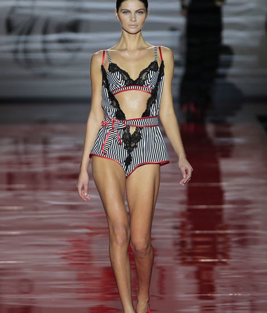 Una colección que juega con los contrastes