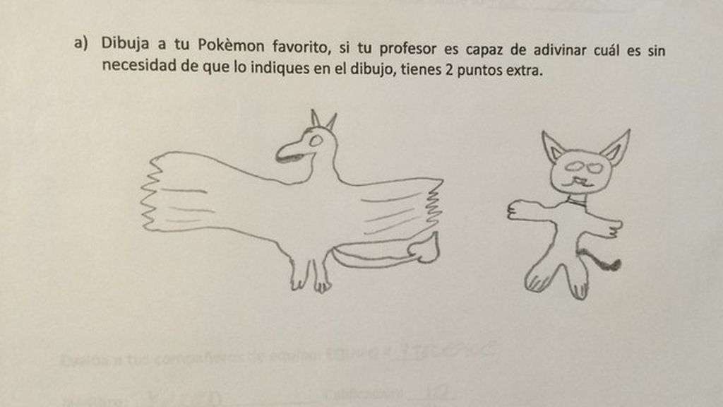Y tú, ¿eres capaz de adivinar qué Pokémon son?
