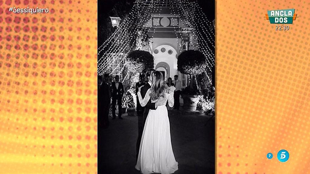 La modelo y el futbolista celebraban el enlace en una finca en Marbella