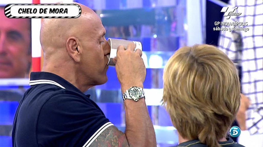 Matamoros y Chelo Gª Cortés recrean el encuentro de Ortega Cano y María de Mora