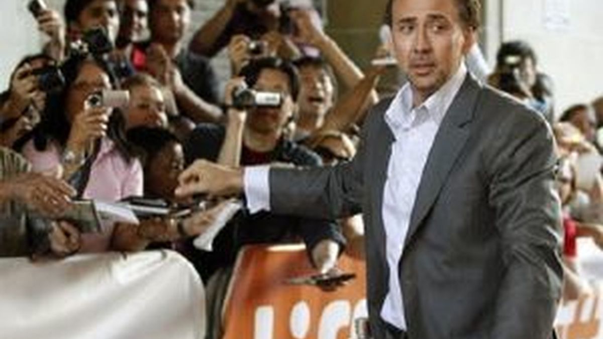 Nicolas Cage durante el estreno de su último trabajo, 'Bad Lieutenant'. Foto: Reuters
