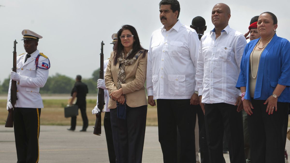 Maduro visita Haití