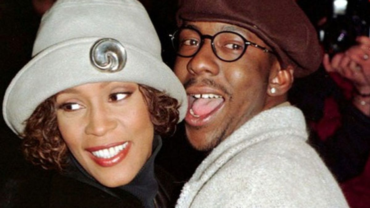 Whitney Houston y Bobby Brown