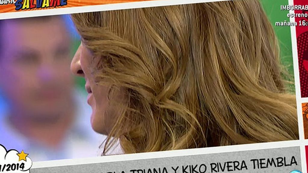 La colaboradora de 'Sálvame' no puede evitar las lágrimas