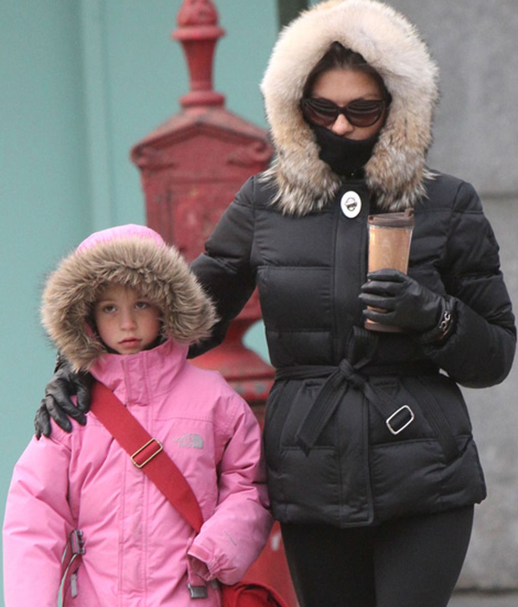 Catherine Zeta Jones con su hja Carys Zeta