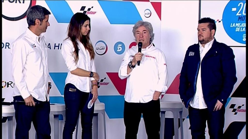 Los pilotos españoles de Moto3 en la presentación de temporada
