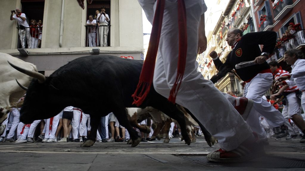 Segundo encierro, en imágenes
