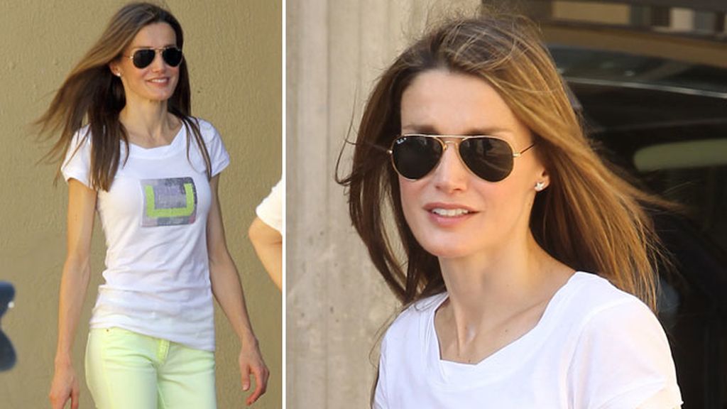Reina Letizia: no sin mis gafas de sol