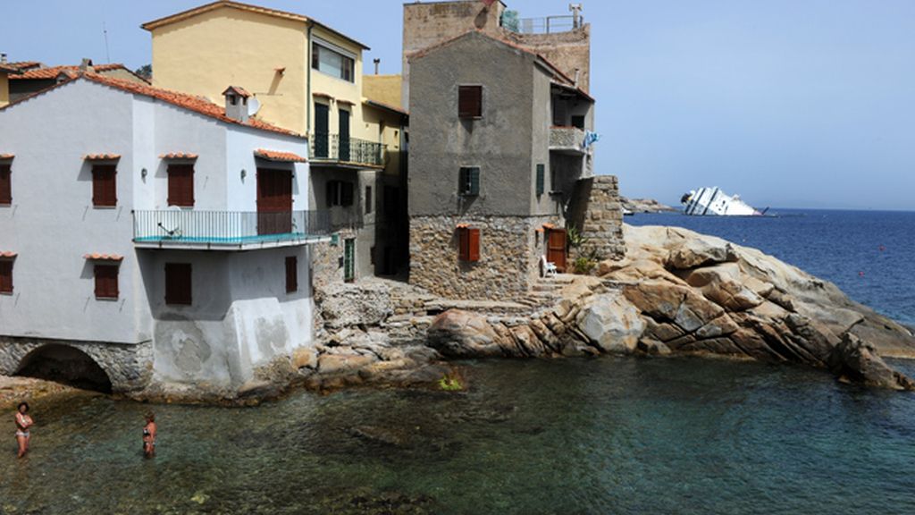 De vacaciones junto al Costa Concordia