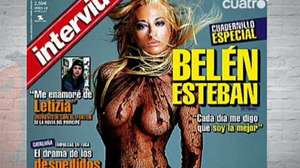 Belén Esteban protagonizó la portada de una gran tirada