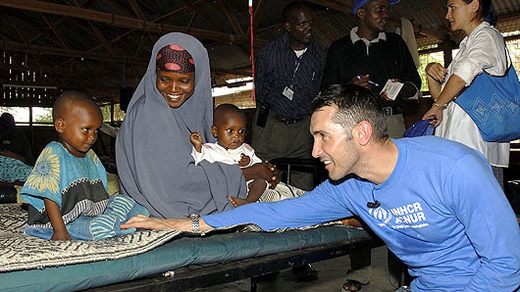 Jesús Vázquez, embajador de ACNUR en Kenia