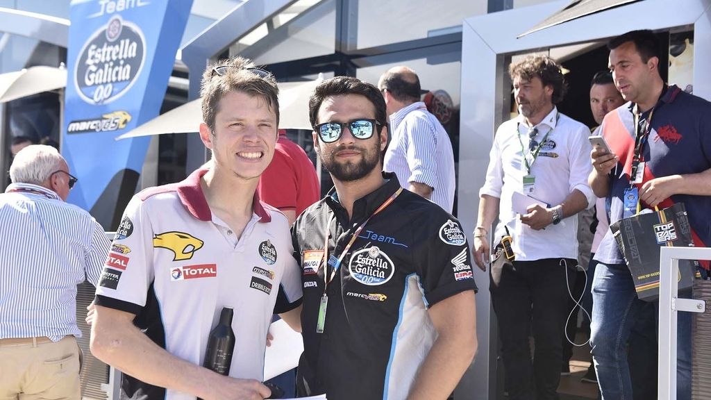 Jesús Castro no se quiso perder el Gran Premio de España de Jerez