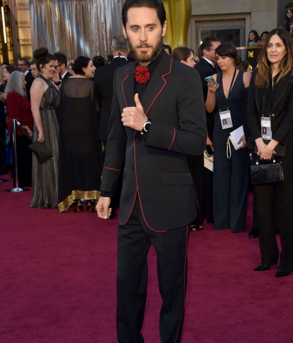 Jared Leto o cómo ir a los Oscar tan contento en zapatillas de estar