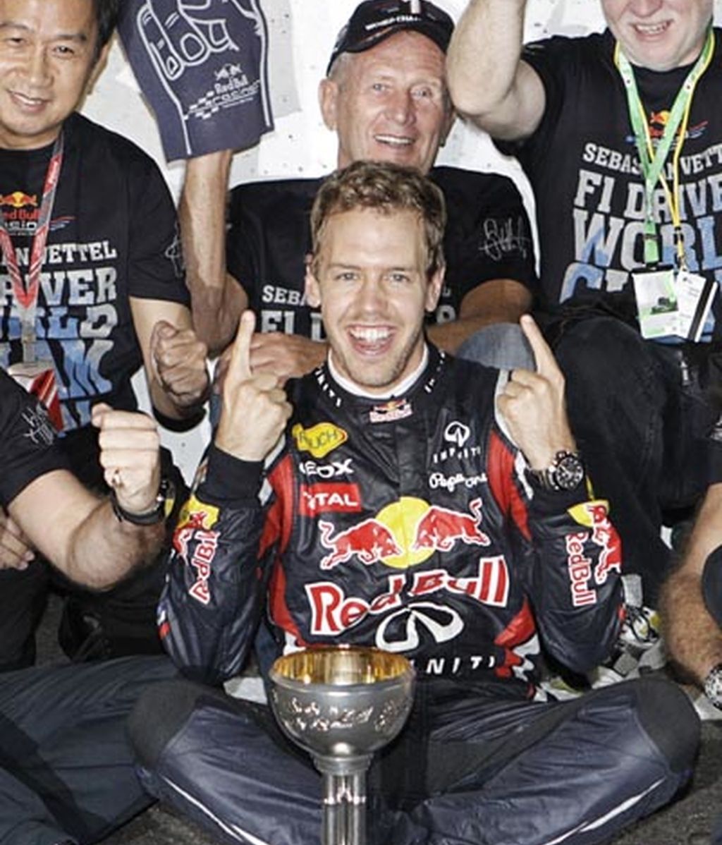Vettel, bicampeón en Suzuka