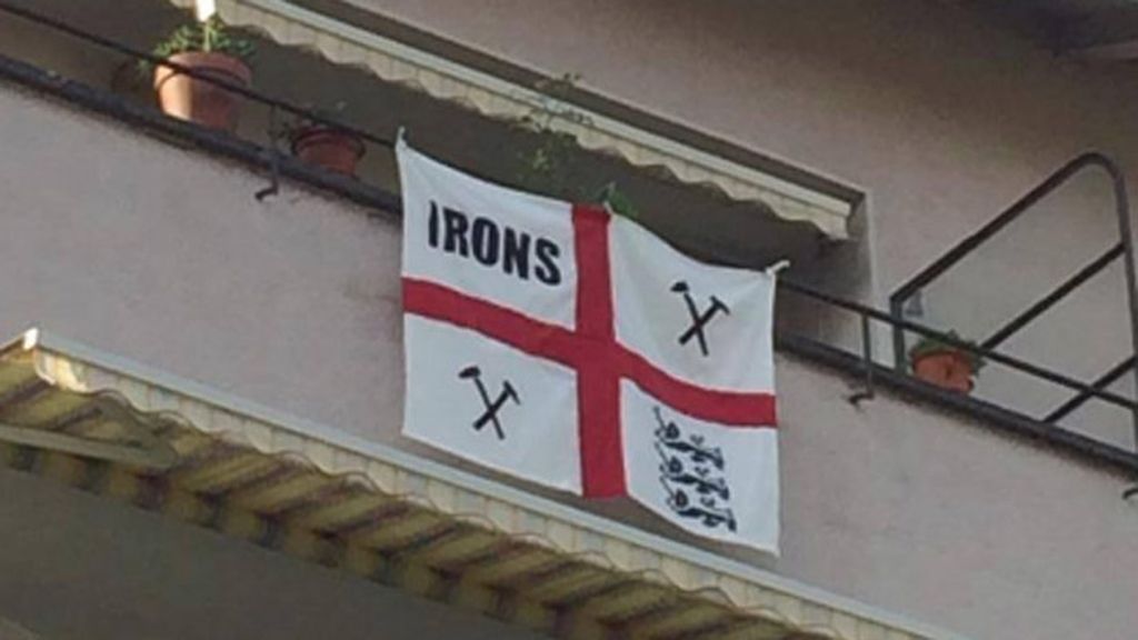 Los del West Ham United fueron de los primeros en llegar