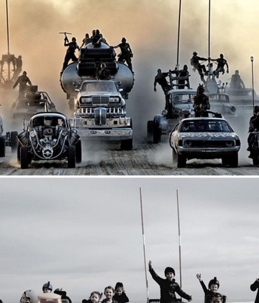 Las divertidas fotografías de niños imitando películas nominadas al Óscar