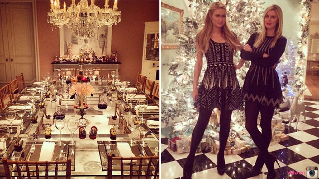 Paris y Nicky Hilton, un Acción de Gracias lleno de glamour