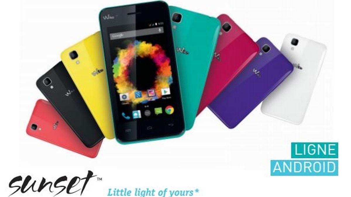 Wiko Sunset, smartphone low cost