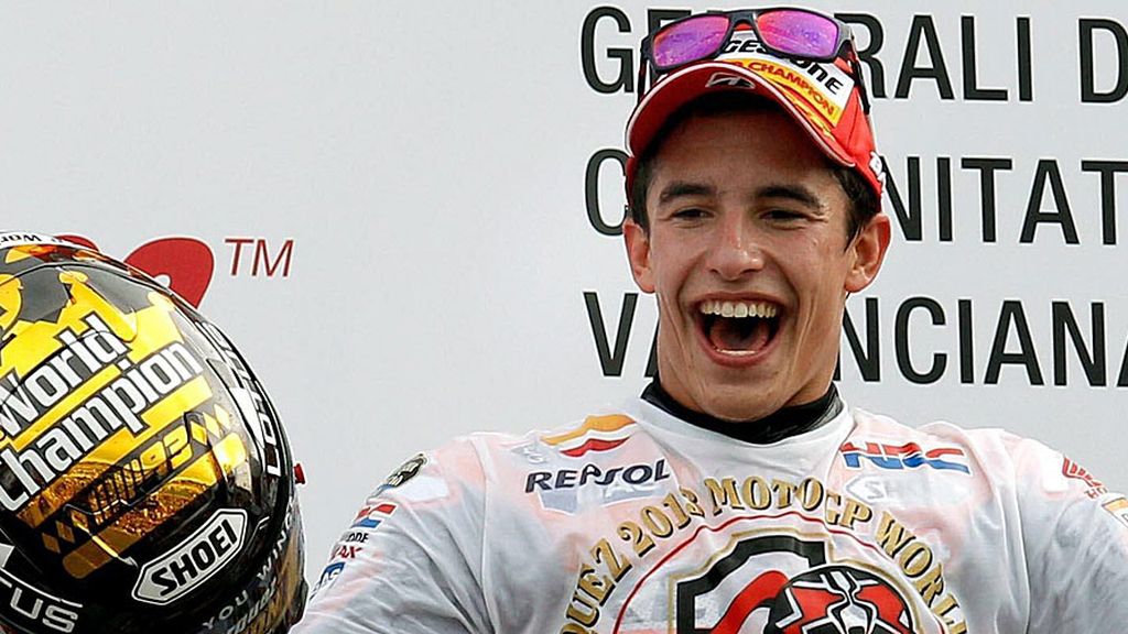 La sonrisa del nuevo campeón de MotoGP