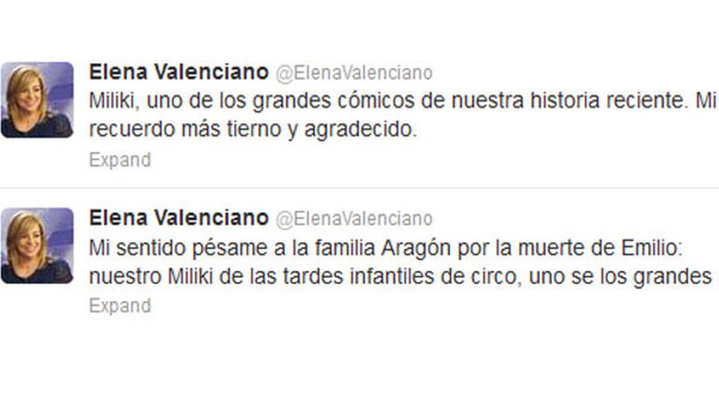 Adiós tuitero al Payaso de la Tele