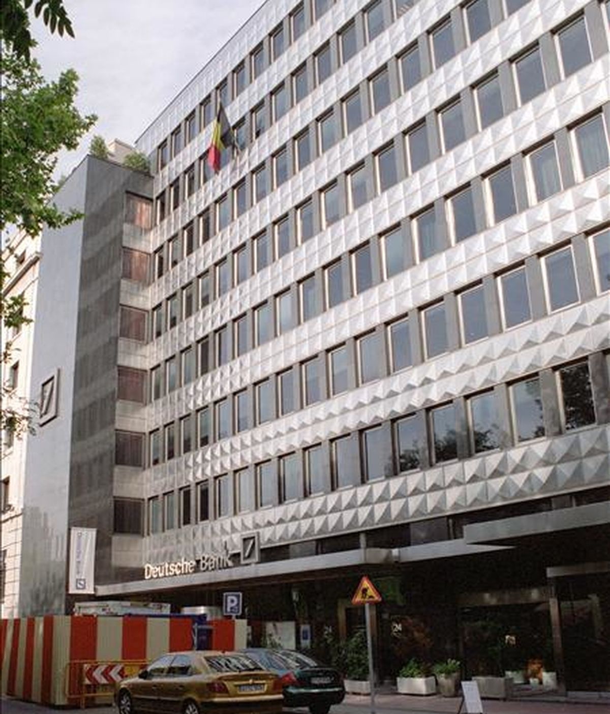 Sede de la entidad Deutsche Bank en Madrid. EFE/Archivo