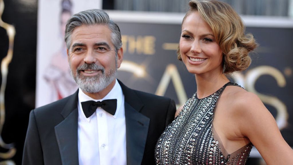 George Clooney y Stacy Keibler
