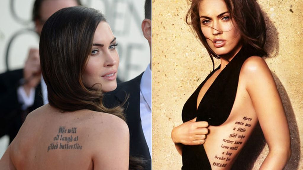 Romina Bellucccio, Megan Fox, Miley Cyrus... los tatuajes de frases lapidarias de las celebs