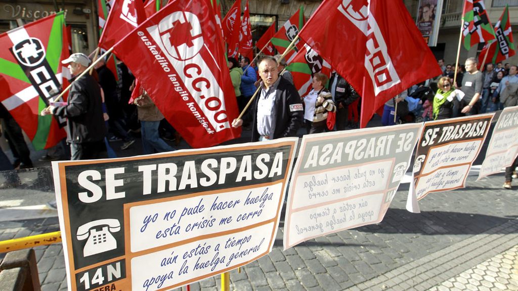 Manifestación en San Sebastián