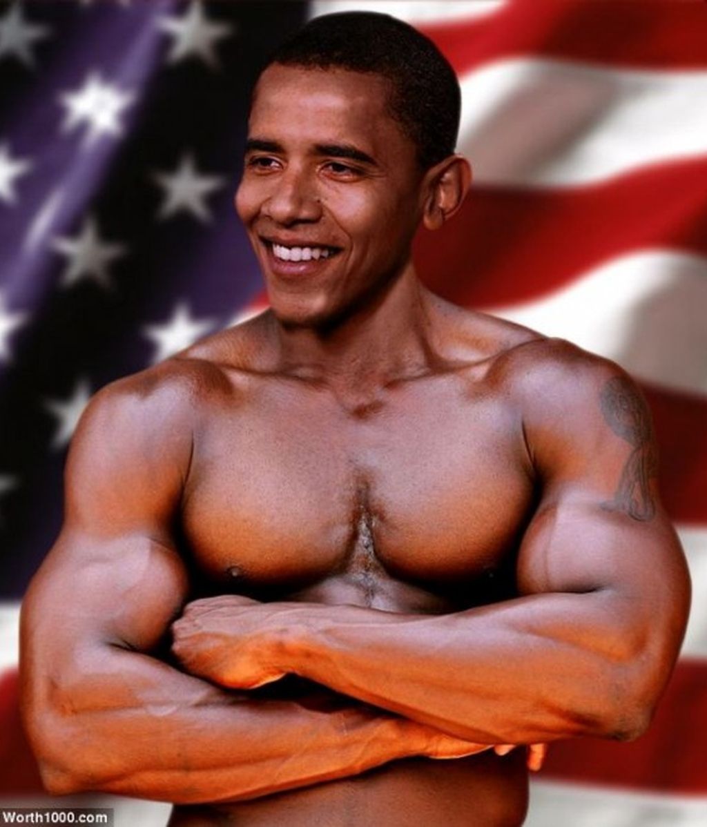 Los famosos lucen músculos