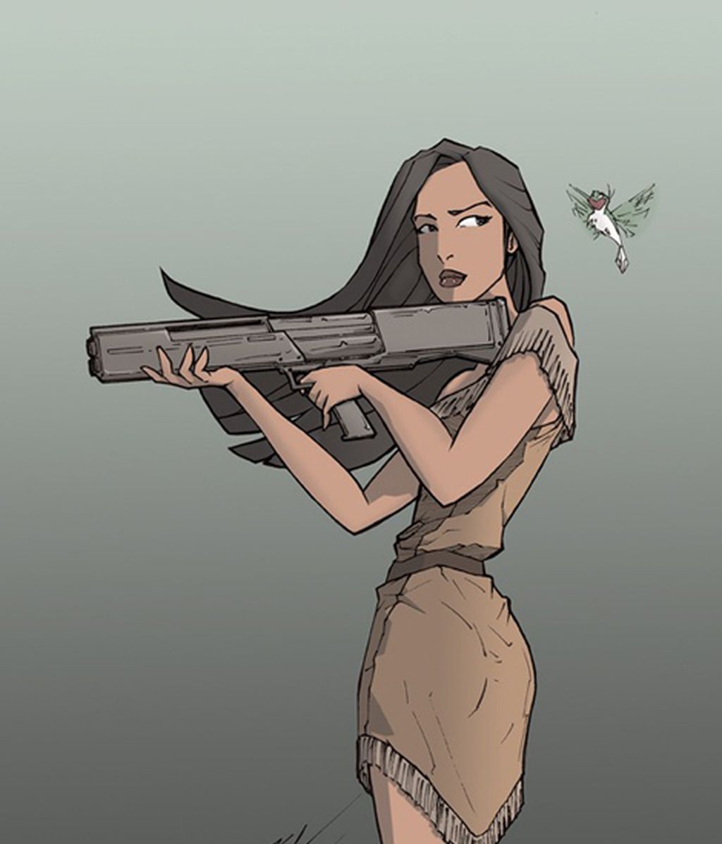 Las princesas Disney se vuelven guerreras