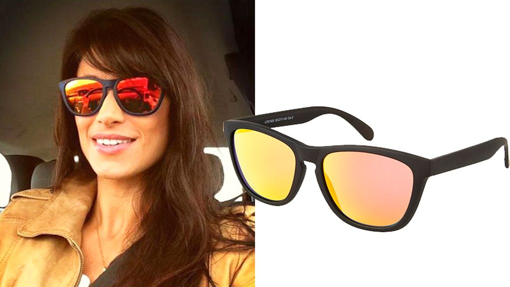 Sonia Ferrer luce sexy y moderna con este par de gafas de la firma Life Italia