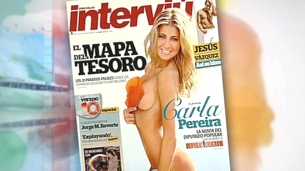Carla Pereira posa en 'Interviú'
