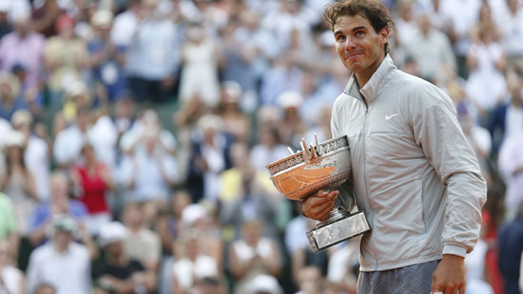 Rafa gana el Grand Slam de París por quinta vez consecutiva
