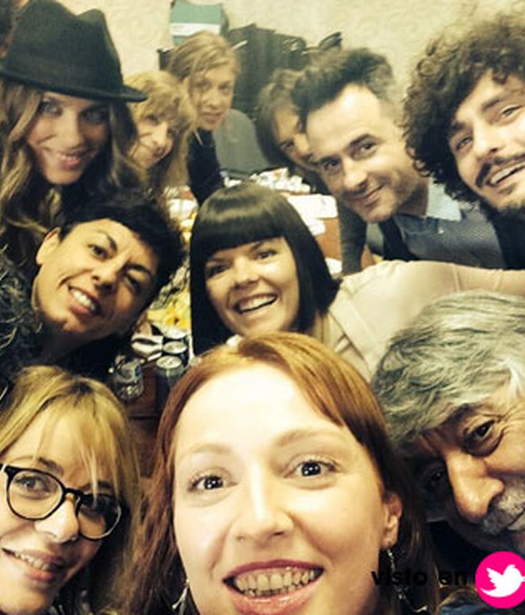 Los vecinos de Monte Pinar tienen su 'selfie'